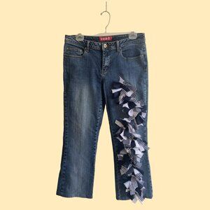 Vintage Vogue Jeans (V V Jeans)- A One-of-a-Kind Find- Upcycling